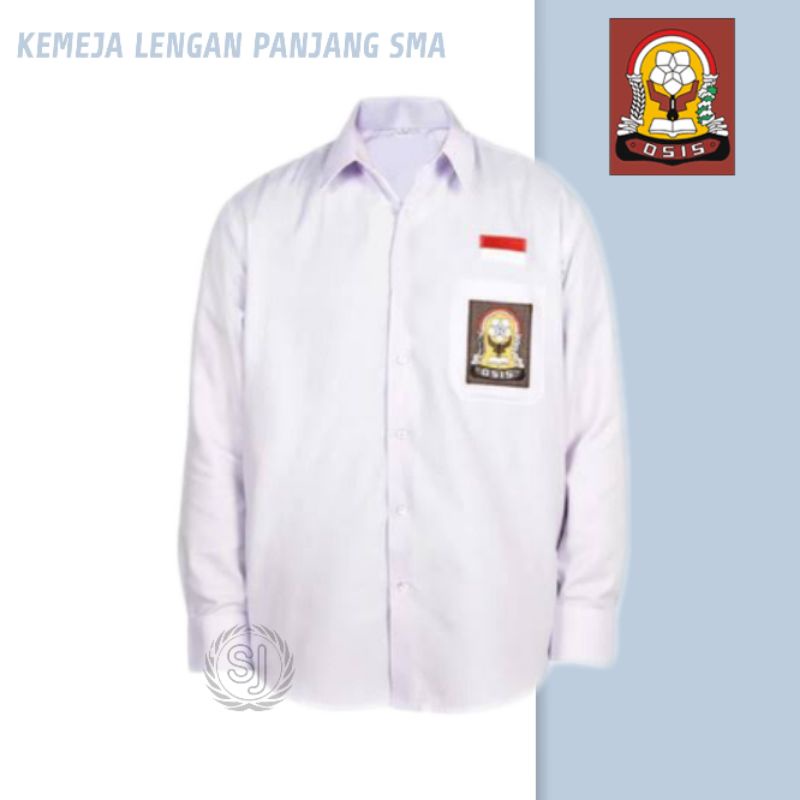 Mantap Banget Seragam Sekolah Setelan Baju dan Rok Panjang SMA lengkap bonus