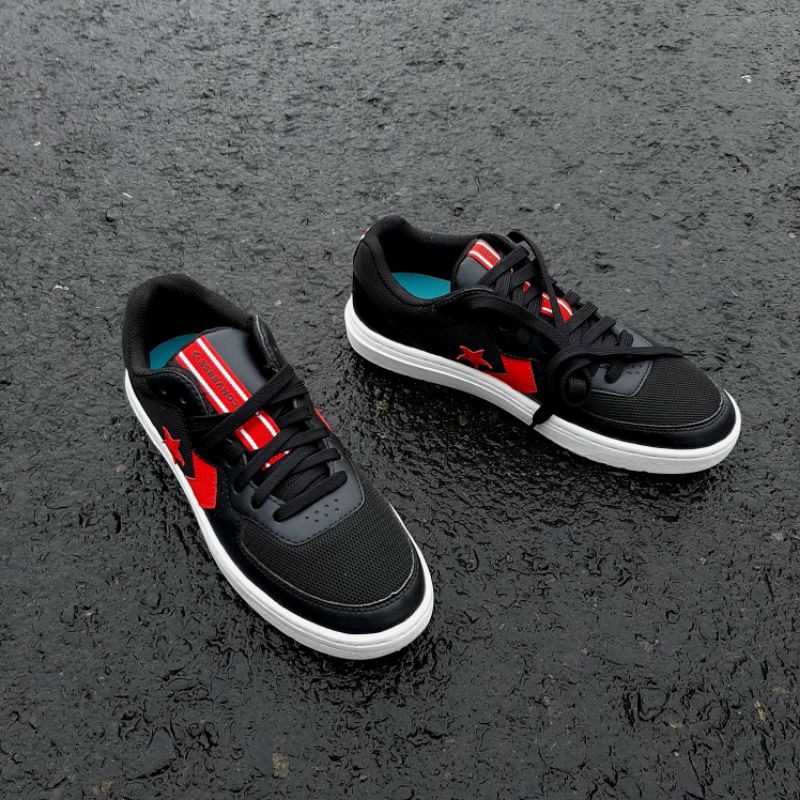 SALE CONVERSE OX RIVAL BLACK (RESMI PT MAP)