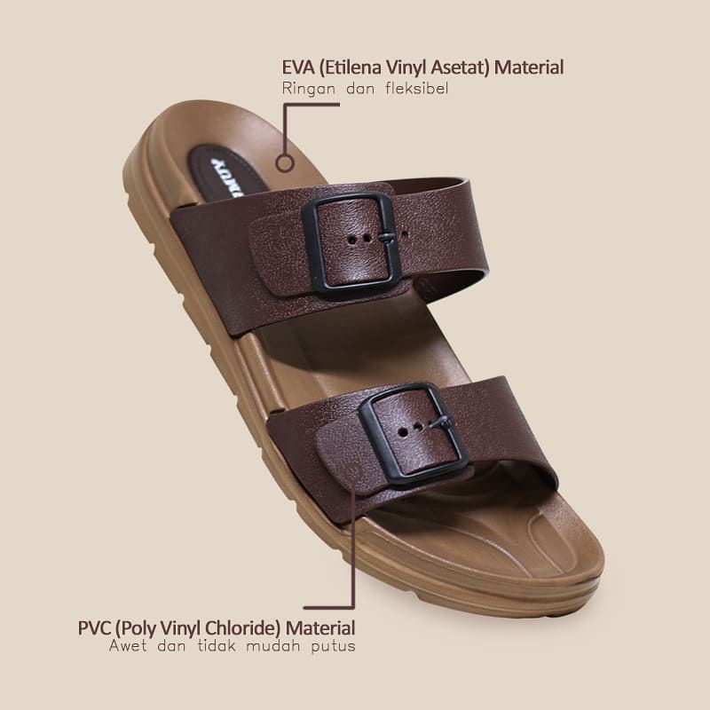 SANDAL KARET PRIA YUMEIDA GT 7122