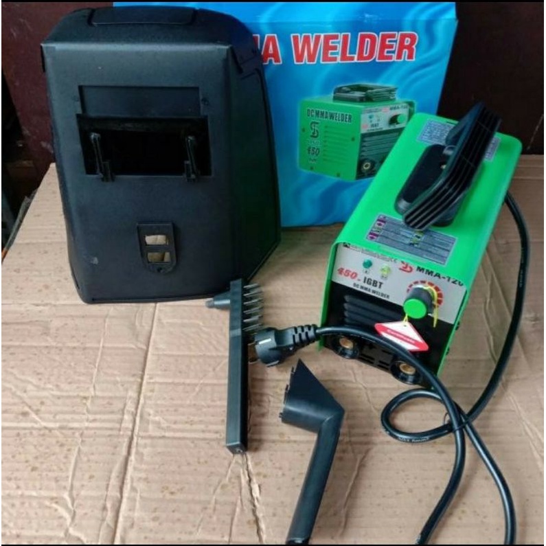 Mesin las 450w 120A SANJIA inverter Trafo las setara lakoni