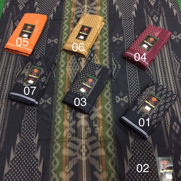 SARUNG BIN WAHID Motif Kembang