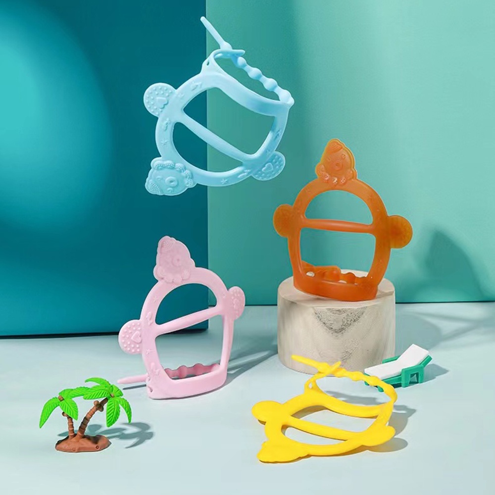 Teether bayi / Food grade silicon bayi teether gloves / Teether bayi gelang teether BPA Free C68