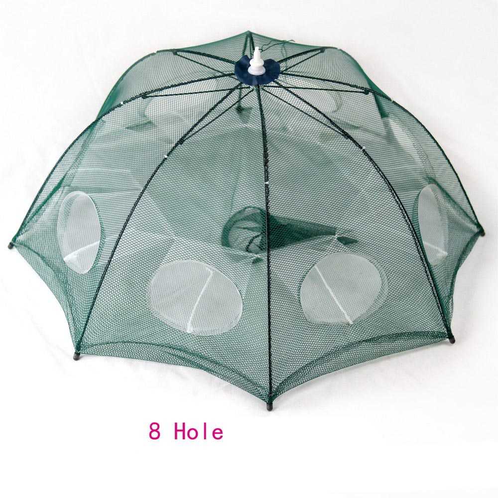 Jaring Pancing Ikan Hexagonal 8 Hole Fishing Net Trap Cage - Net001