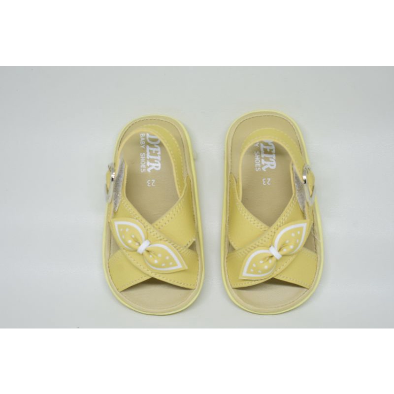 SP Sendal Anak Balita Cewek / Perempuan Bunyi Cit Cit Usia 1 2 Tahun Size Murah Lucu Perekat