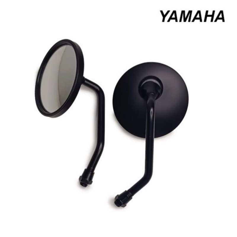 Spion Vespa Hitam Universal - Spion Bulat Hitam Classic Universal