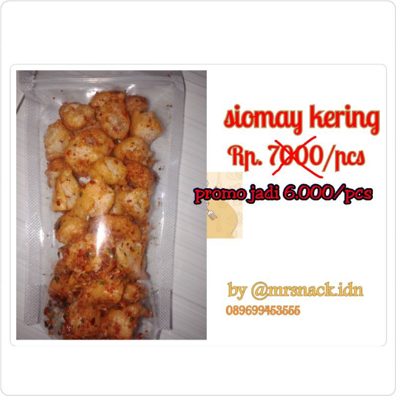 Siomay Kering Bumbu Pedas - Harga Spesifikasi Ladang Online New High