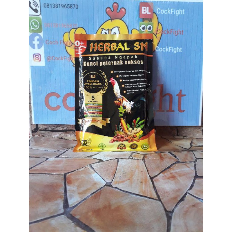 Herbal SN obat plus vitamin ayam