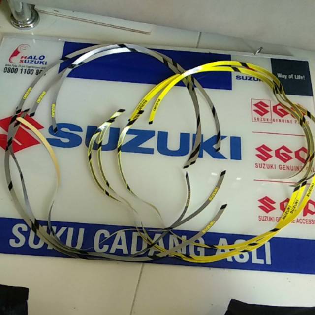 list pelek semua tipe motor bebek suzuki 17"… original SGA.