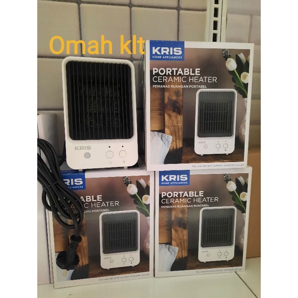 pemanas ruangan ceramic eco heater mini portable KRIS BY KRISBOW