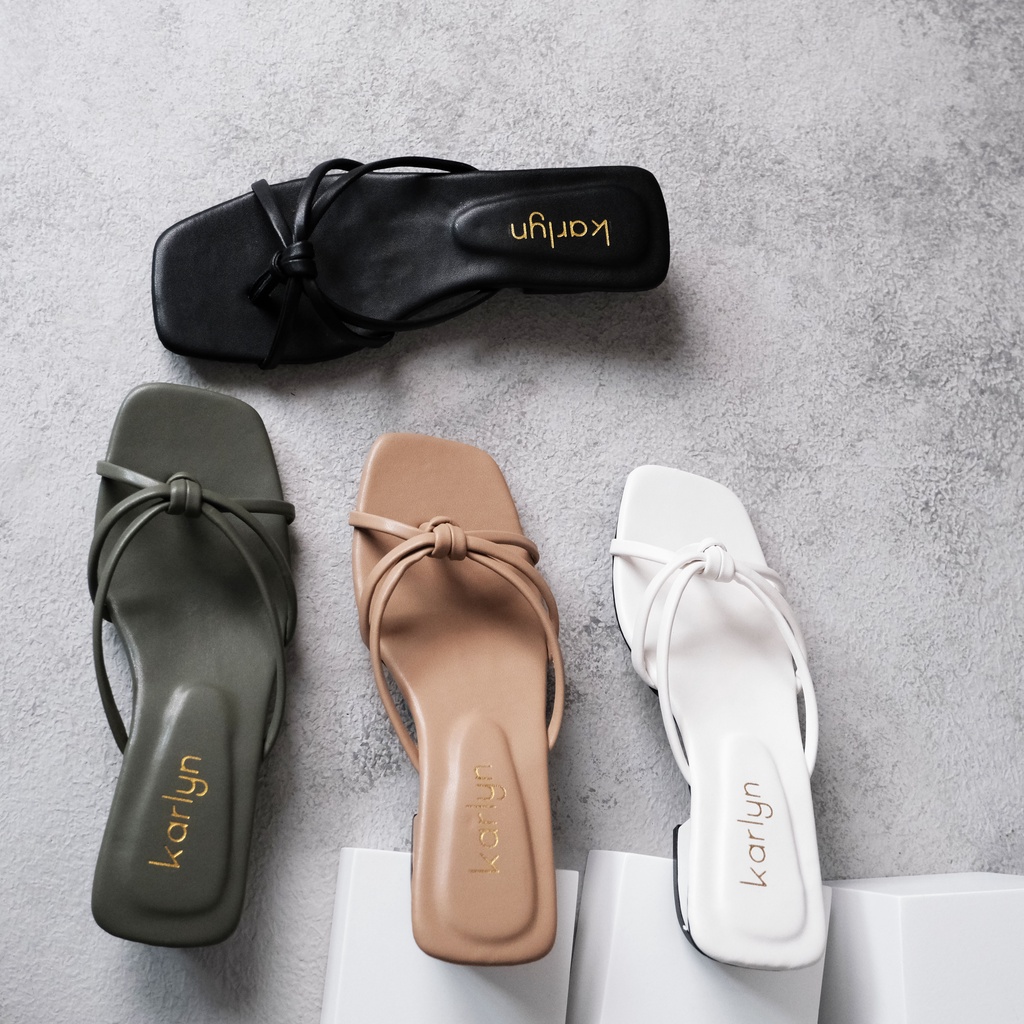 Karlyn Clara Sandal Heels Wanita 3cm
