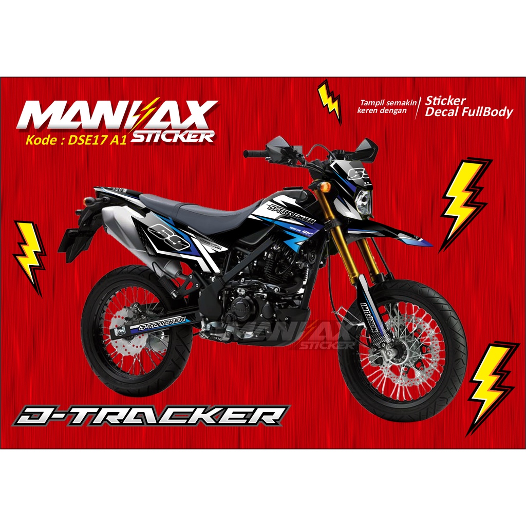 DTRACKER 150 SE DECAL STIKER DTRACKER SE FULLBODY - AKSESORIS MOTOR CROSS - DSE17