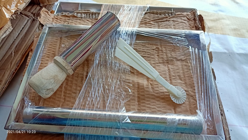 Loyang Sekat Brownies / Bolu 30 X 30 Cm