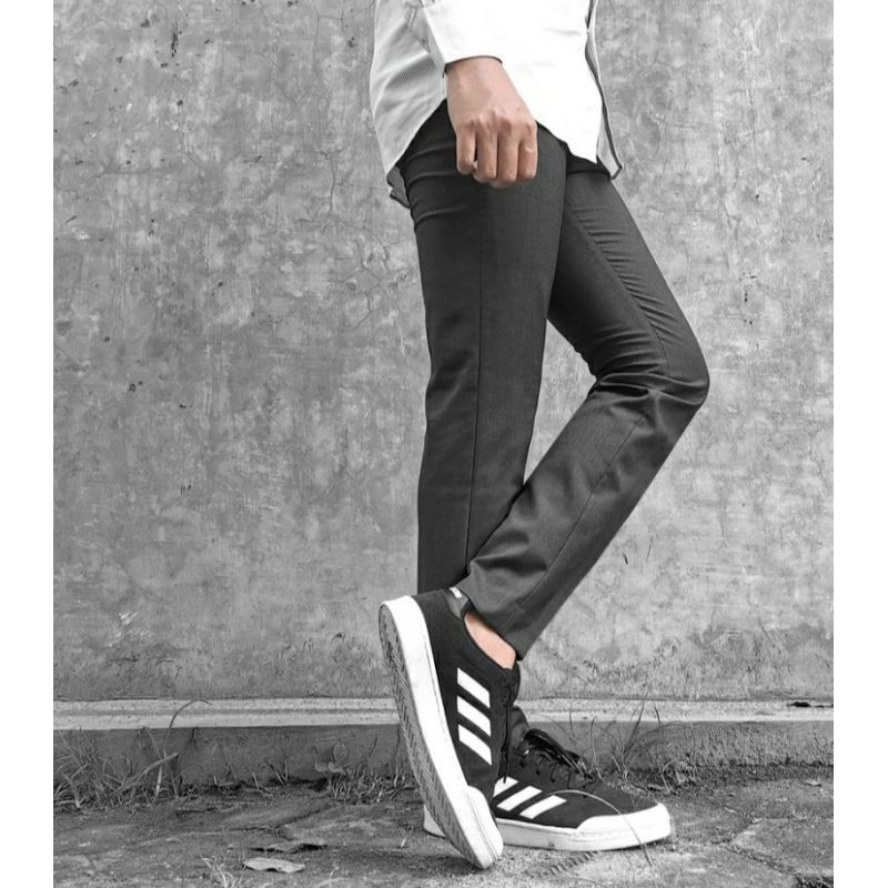 Celana Panjang Slim fit Pria H&M Suitpants Original