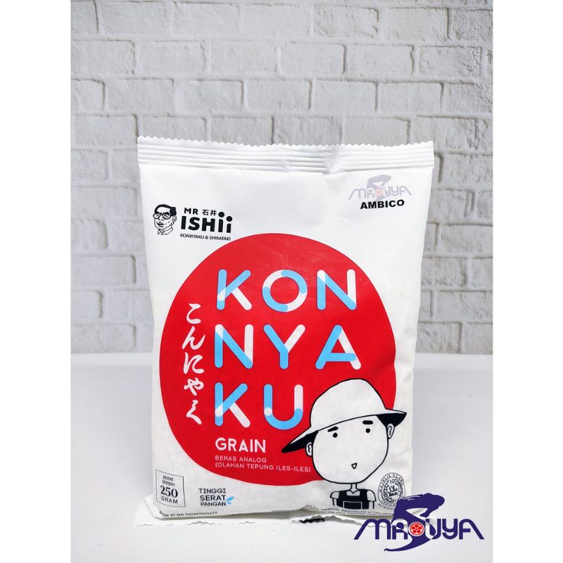 

ISHII KONNYAKU GRAIN 250gr / BERAS SHIRATAKI / BERAS DIET - H138