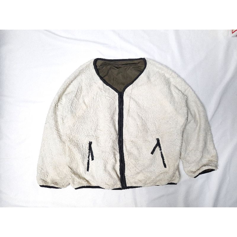 JAKET SHERPA INGNI REVERSIBLE LINED SHERPA JACKET