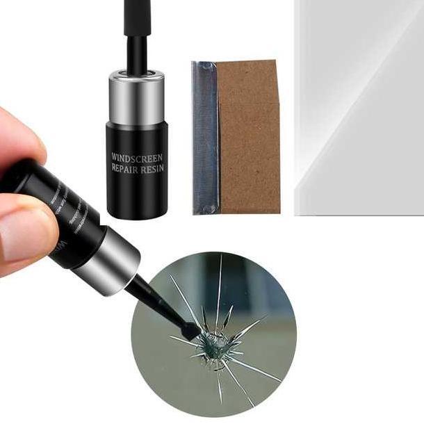 2.2 Brands Festival Alat Reparasi Kaca Mobil Retak Car Window Crack Repair / Lem Kaca Mobil Depan Re
