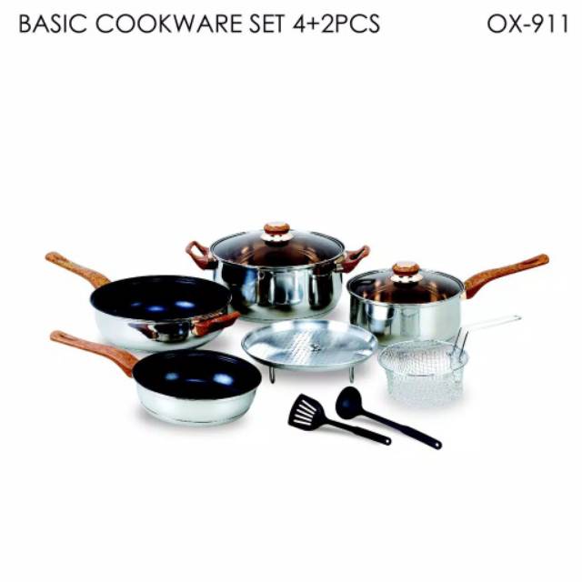 OXONE Cookware Set 6Set/ Panci Set Oxone OX911