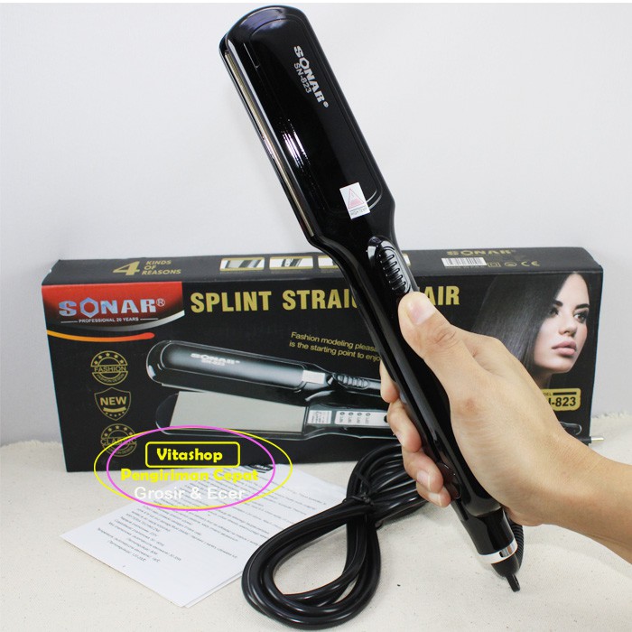 SONAR SN-823 LURUS GRATIS PENSIL ALIS CATOKAN RAMBUT PROFESIONAL