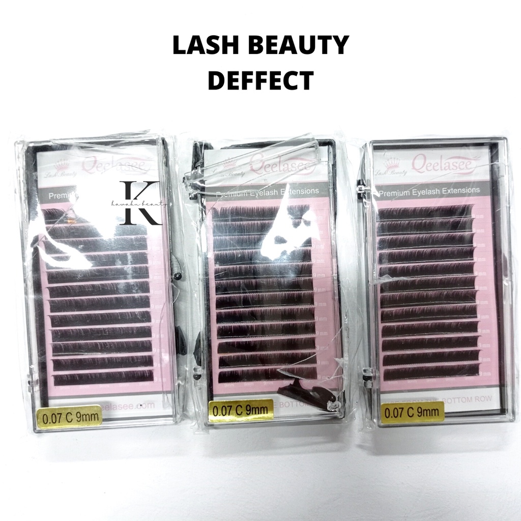 YELIX BLACK / YELIX PREMIUM / LASH BEAUTY DEFFECT / Bulu mata palsu eyelash premium