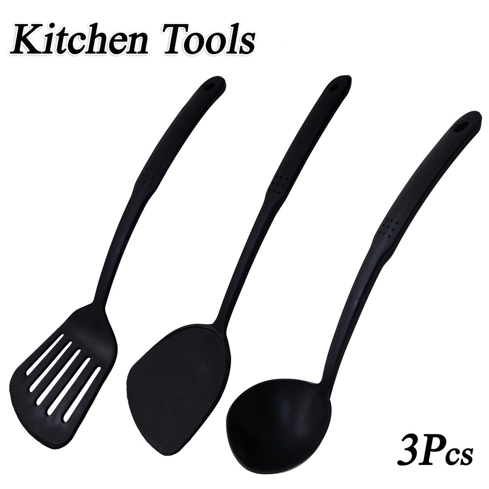 FM - Kitchen tools irus dan sutil set nylon 3 pcs WARNA - Random color