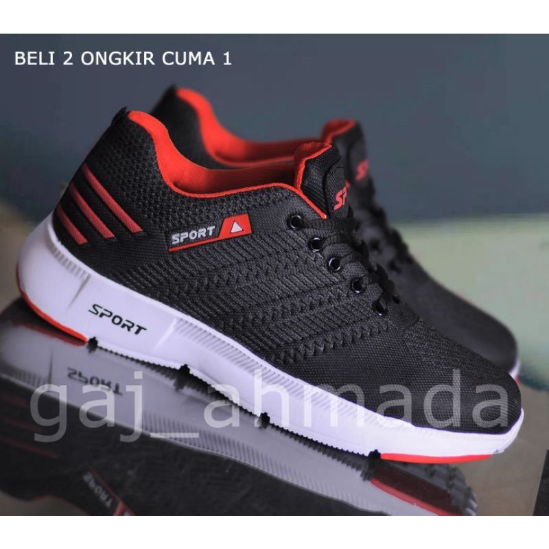 Sepatu Sport Line Pria Wanita Olahraga