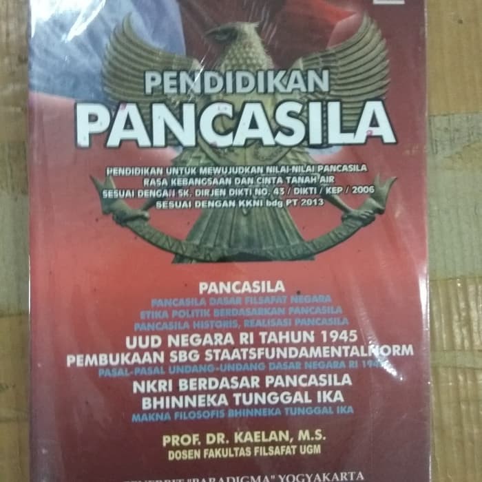 Resensi Buku Pendidikan Pancasila Kaelan