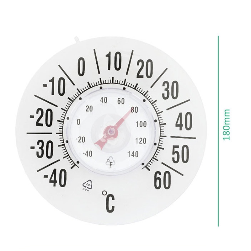 Kiss Termometer Akurasi Tinggi Dial Bening Tanpa Baterai