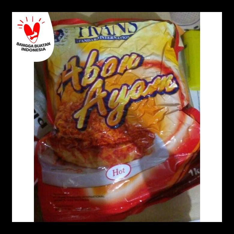

NEW! ABON AYAM PEDAS MEREK TRANS 1KG TERMURAH