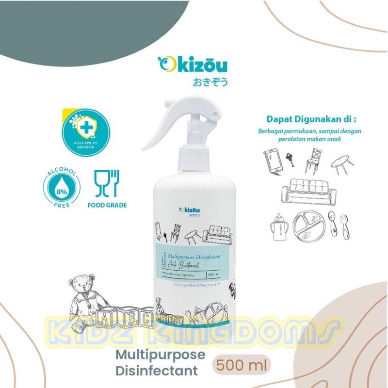 Multipurpose Disinfektan Food Grade Spray 500 ml Okizou