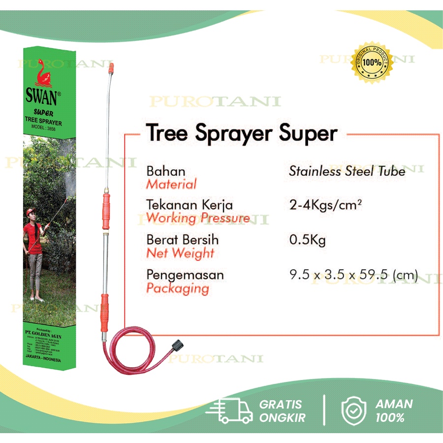 Alat Semprotan Kocok SWAN Super Tree Sprayer Model 3858