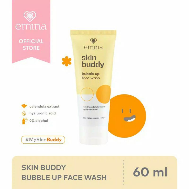 Emina Skin Buddy Bubble Face Wash 60Ml