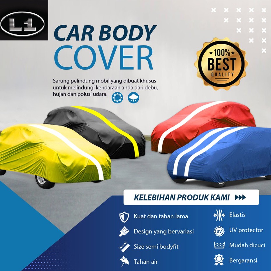 Body Cover Warna Agya Ayla Brio Jazz Mirage March Splash Swift Picanto Mazda2 Yaris Hyundai getz