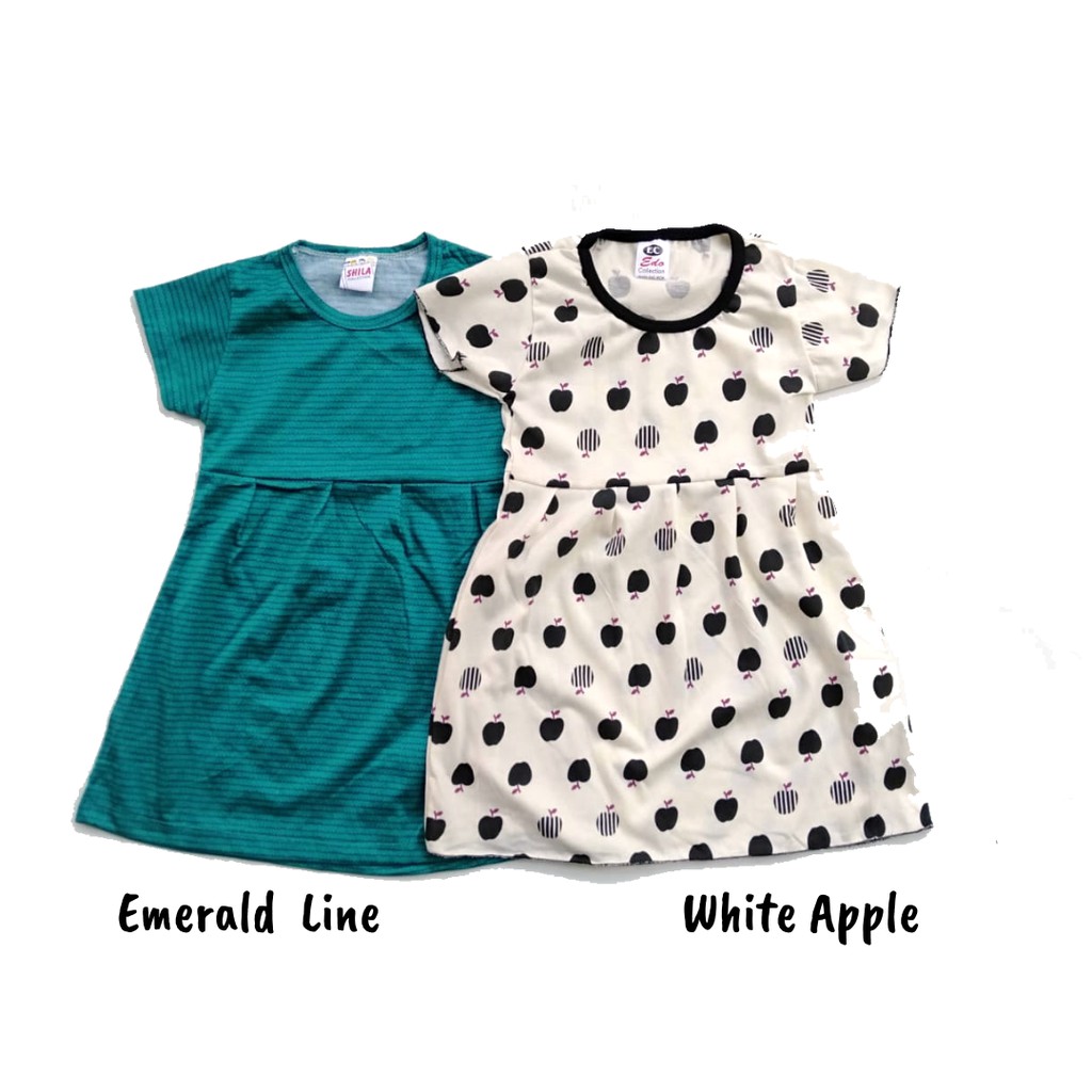 Ecer Dress anak cewe murah - dress anak lengan pendek ...