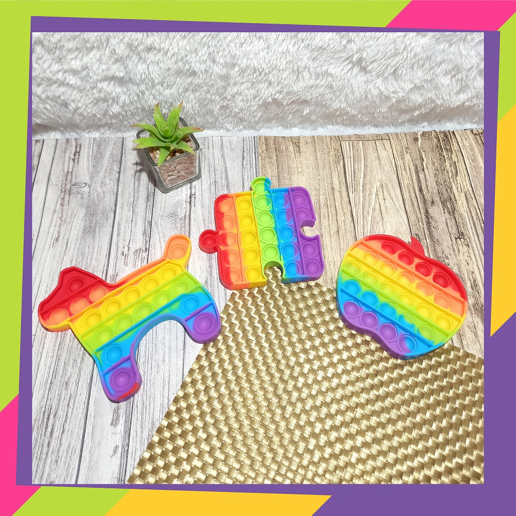 1545 / Pop it fidget push sensory / Pot bubble sensory toy penghilang stress / Toys bubble stress relieve pop-6