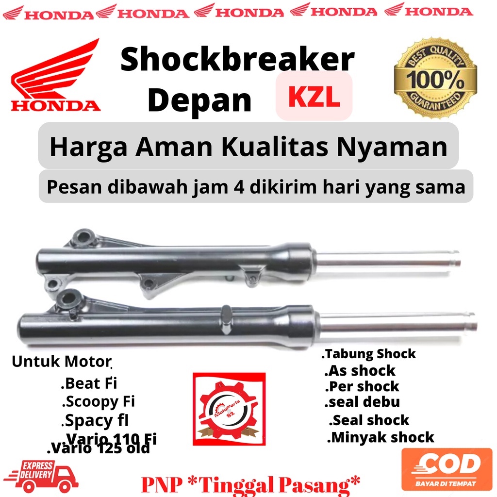 Shockbreaker Depan beat fi Shockbreaker Depan vario 150 Shockbreaker Depan Vario 125 - 51400-KZL-A01