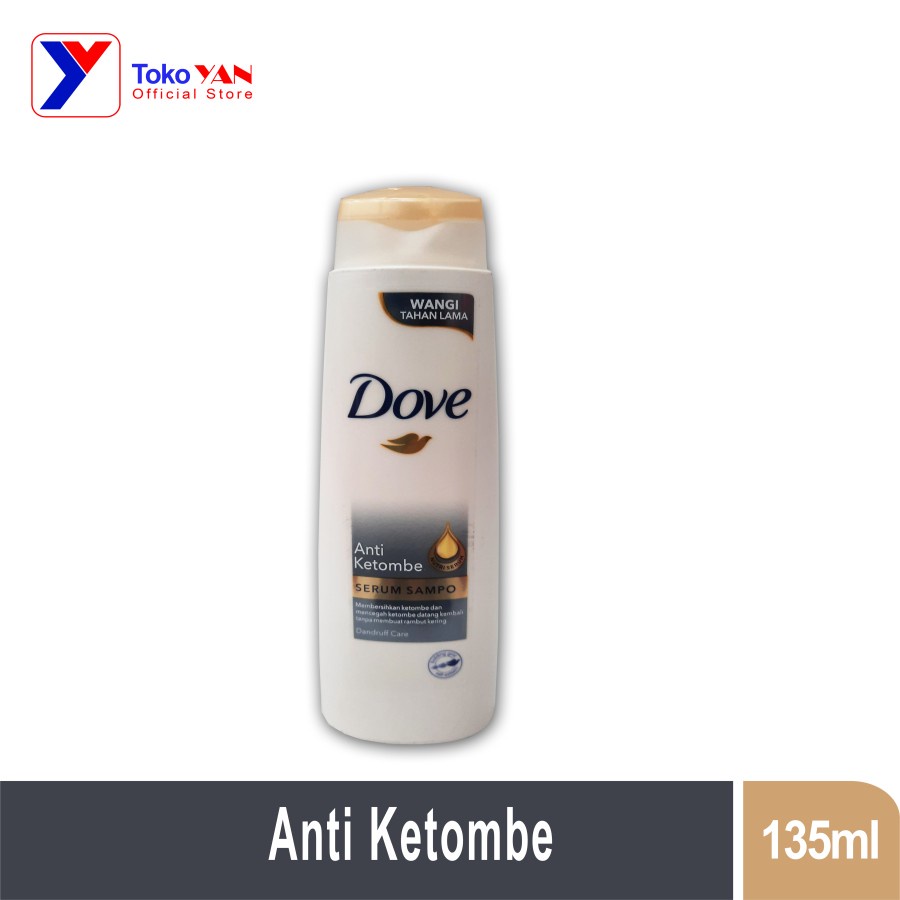 Jual Dove Anti Ketombe Serum Sampo Anti Dandruff Care Shampoo 135ml