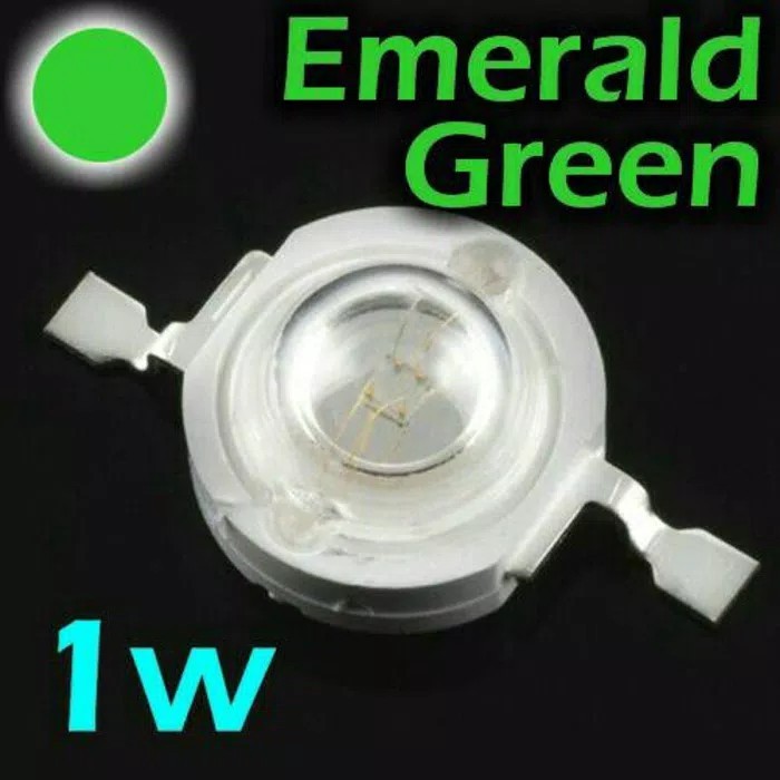 High Power Led 1W Hijau Hpl 1watt Green Super Bright 1 Watt