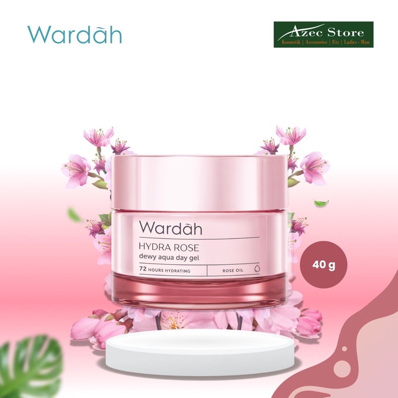 Wardah Hydra Rose Dewy Aqua Day Gel 40gr