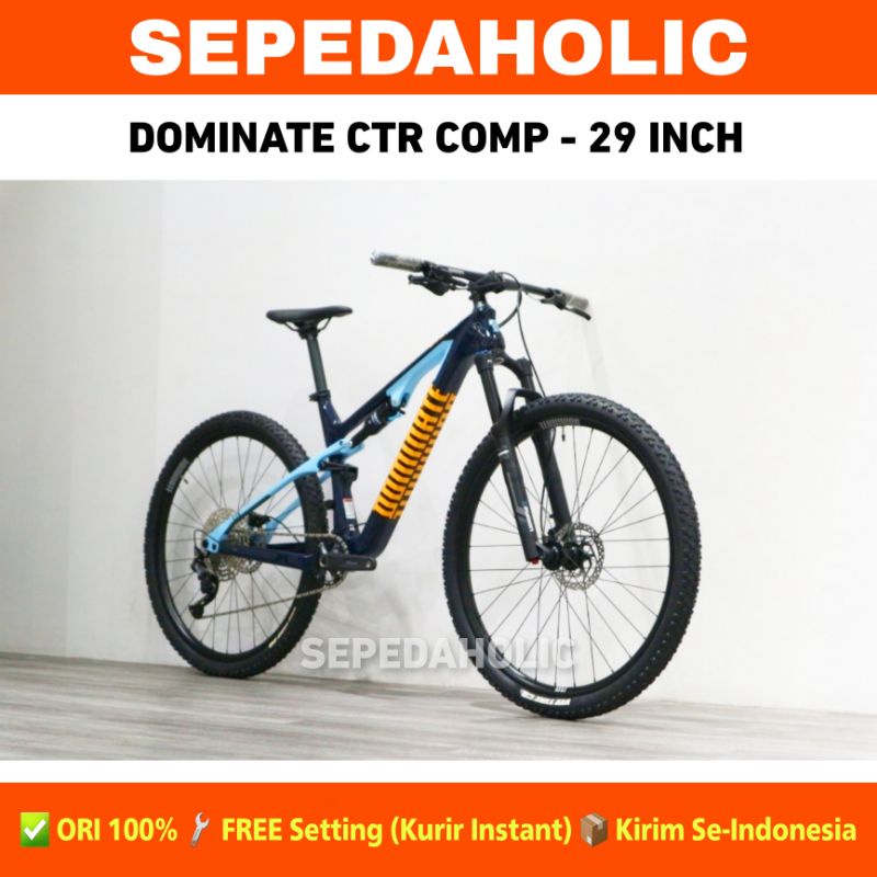 Sepeda Gunung MTB DOMINATE CTR COMP 29 Inch Carbon 11 Speed Full Susp