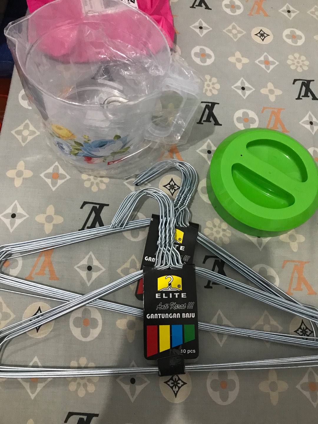 Hanger Baju Gantungan Baju Kawat Laundry 10 Pcs Murah