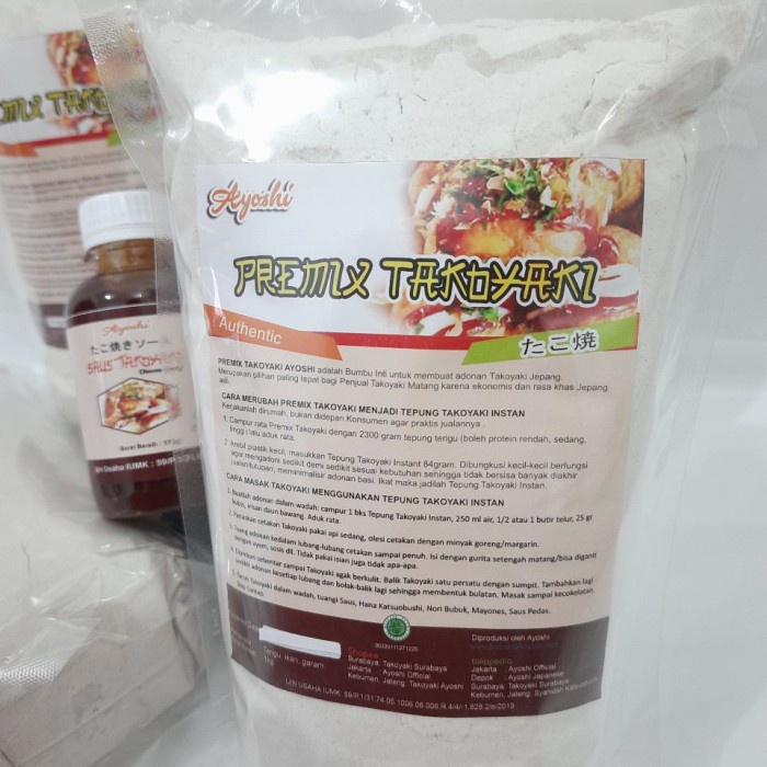 

PROMO [COD] Tepung Premix Takoyaki Surabaya Untuk Jualan di Mall dan Kaki Lima