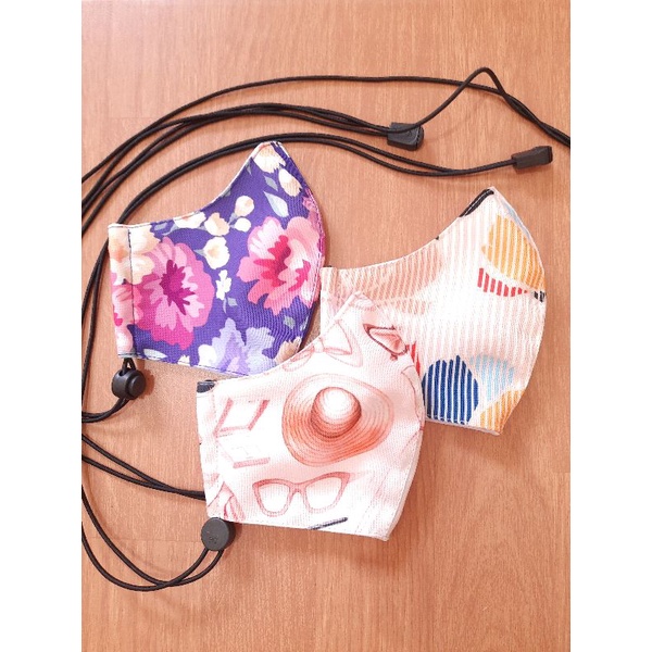 Masker Kain Print Custom