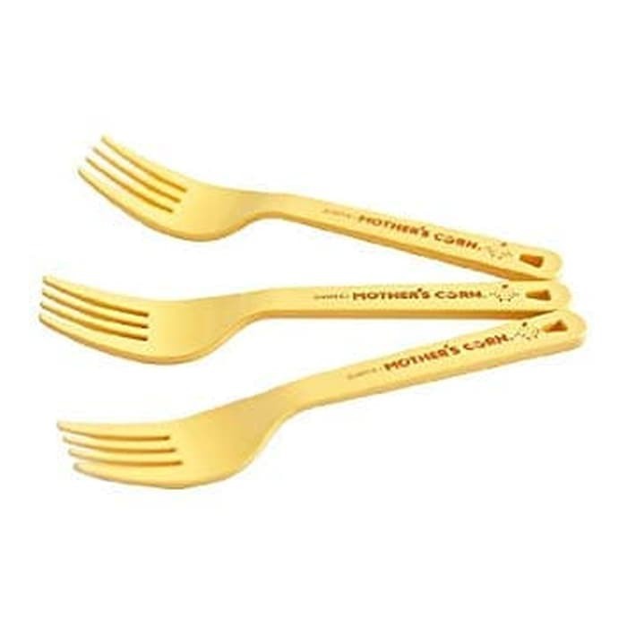 Mother's Corn Cutie Fork Set Garpu Makan Bayi Mothers Corn