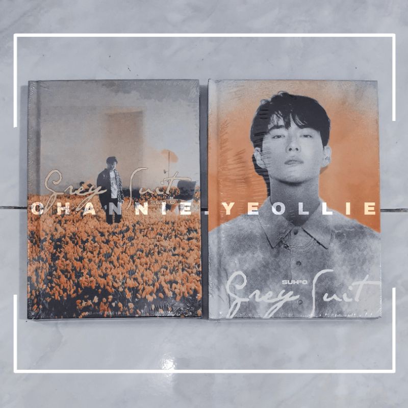 EXO SUHO GREY SUIT ALBUM SEALED