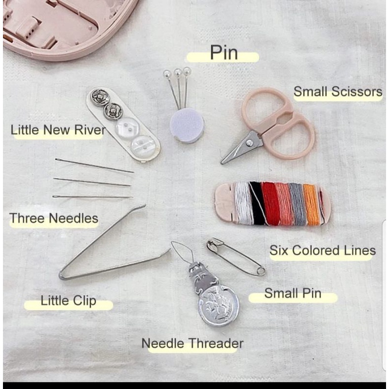 SET ALAT JAHIT TRAVEL/ SEWING BOX TRAVEL