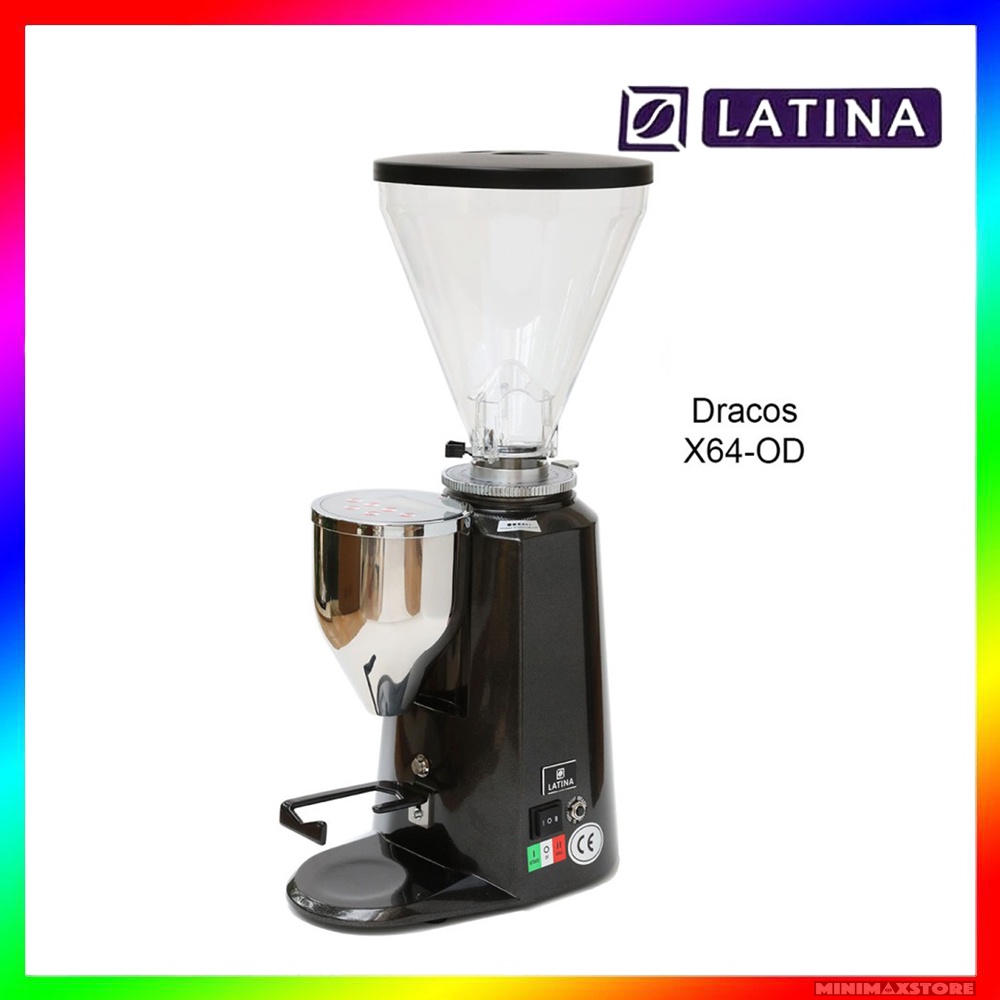 Latina X64-OD Dracos Espresso coffee grinder automatic on demand X64OD Cafe