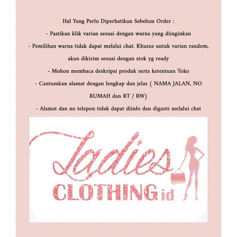 Ketentuan Ladies Clothing