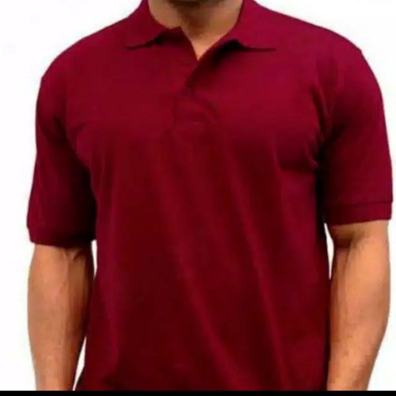 KAOS KERAH POLOS/KAOS POLOS