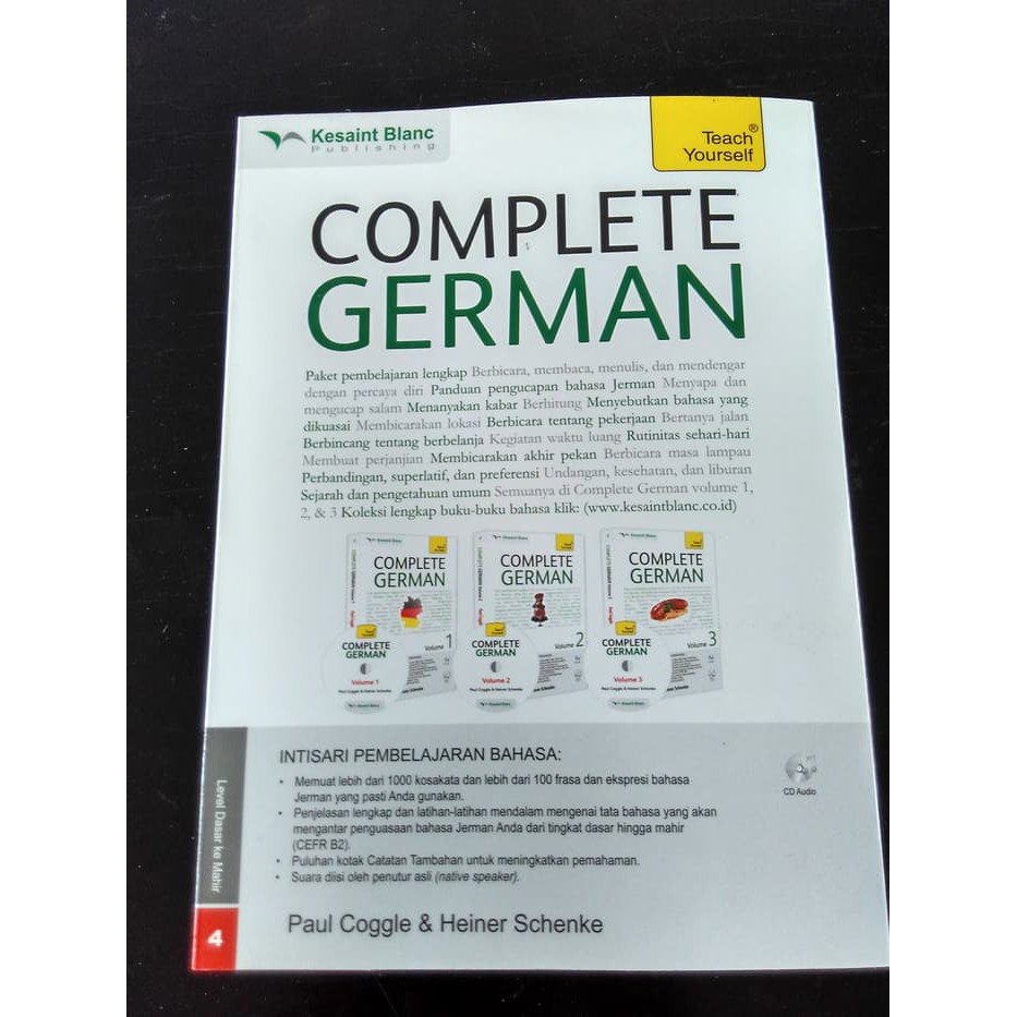 Kesaint Blanc Paket Complete Japanese Volume 12 CD Audio