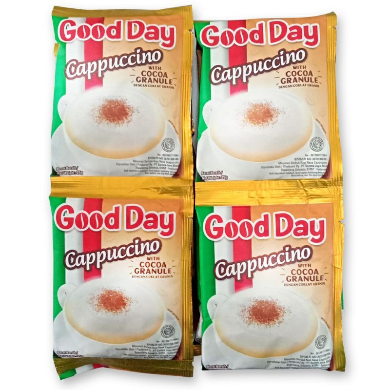 

GOOD DAY CAPPUCCINO RTG ISI 10 PCS